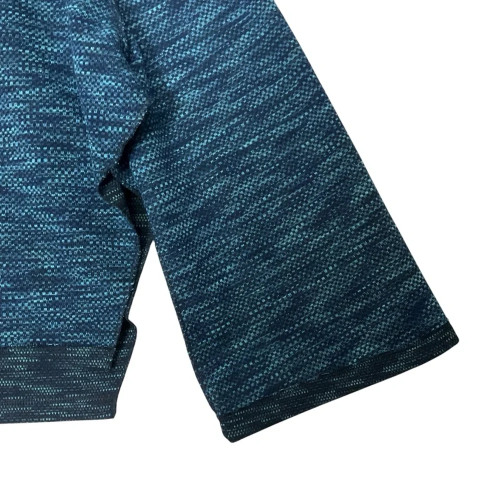 WE THE FREE sz Small Sunny Days Marled Turtleneck Sweater Blue